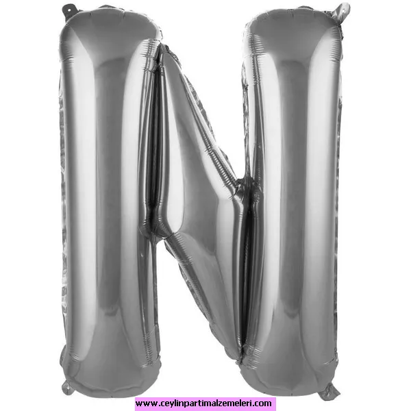 N Gümüş Folyo Balon